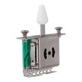 thumbnail image 3 of Fiocias Pickup Selector Switch Electric Guitar Accessory Pickup Lever Switch Replacement Part Musical Instrument Attachment Component With Screws Mounting Hardware Quiet Switching White 3 Way, 3 of 8