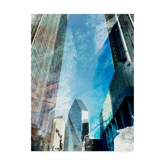Trademark Fine Art 'Dallas Architecture II' Canvas Art by Sisa Jasper