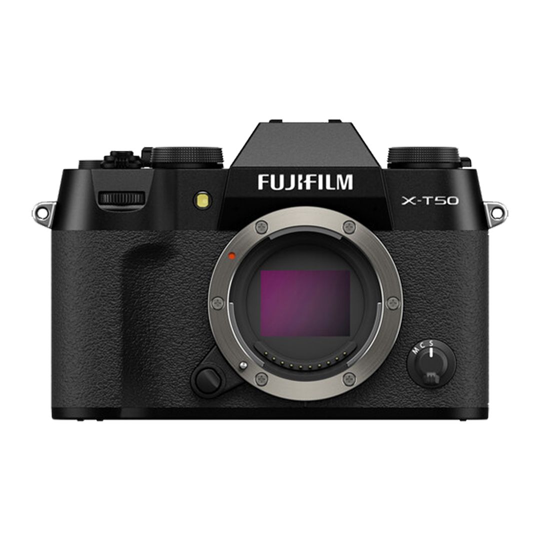 FUJIFILM X-T50 Mirrorless Camera-Black (Body Only) with 32GB Memory Card + ZeeTech Accessory Bundle (International Version)