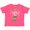 Vintage Hot Pink, variant on Inktastic Funny Christmas I'm the Cute Elf with Shoes and Hat Boys or Girls Toddler T-Shirt