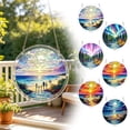 thumbnail image 5 of 2-in-1 Acrylic Puzzle & Hanging Decor Stained Glass Style Suncatcher, Hanging Acrylic Window Decor Puzzle Acrylic Suncatcher Puzzle 7.87*7.87 Inch, 5 of 7