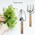 thumbnail image 5 of OAVQHLG3B Garden Tools Set, 5PCS Heavy Duty Garden Tool Kit With Anti-Skid Ergonomic Handle, Gardening Tools Gifts For Women & Men, 5 of 9