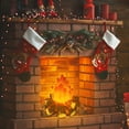 thumbnail image 4 of SDNall Led Christmas Lights, Christmas Lights Indoor, Christmas Lights for Tree, Modern Battery-Powered Christmas Night Light, Simulation Wood Flame Scene Prop, 4 of 7
