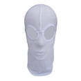 thumbnail image 2 of Casco integral de poliéster para ciclismo y motociclismo con dos orificios, talla M. Blanco, 2 of 7