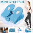 thumbnail image 3 of Dsseng Steppers For Exercise Folding Foot Peddle Physical Therapy Leg Exercisers Portable Fitness Stovepipe Machine Relieves Varicose Veins for Home Office(Sky Blue/Gray/Pink), 3 of 9