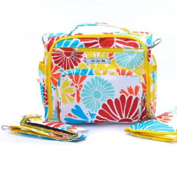 JuJuBe Diaper Bag Backpack, B.F.F. Flower Power