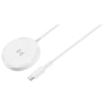 thumbnail image 2 of Best Buy Essentials 10W Wireless Charger (BE-WLESS10WW-C) – Fast Qi Wireless Charging Pad for iPhone & Android, Slim Non-Slip Design, Cable-Free Charging – White, 2 of 5