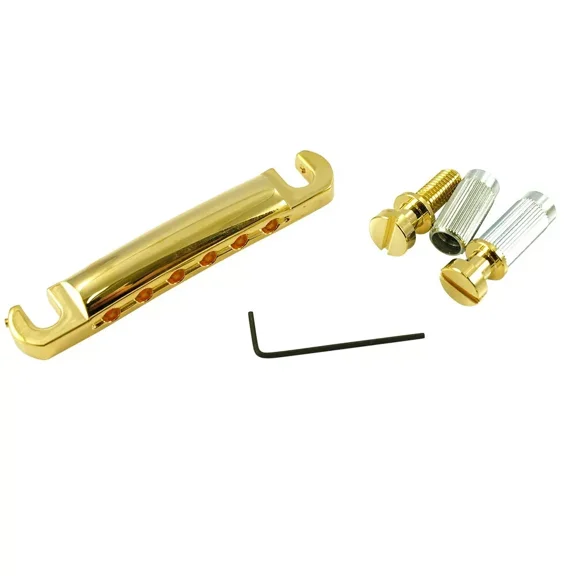 NEW - TonePros Locking Tailpiece For Imports (Metric), GOLD - #T1Z-G