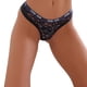 thumbnail image 1 of Gibobby Braguitas Slim Fit Mujeres T Back Bragas sin Tanga Sexy Encaje Deportes Fitness Mujeres Transparente T Pantalones （Negro， L), 1 of 5