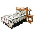 thumbnail image 3 of Patch Magic Country Wedding Ring Quilt Twin 65"X 85", 3 of 6