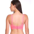 thumbnail image 2 of Sona Women's Super Fit Cotton Full Coverage Plus Size Non-Padded Wirefree Everyday Bra(Coral_32F), 2 of 2