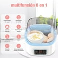 thumbnail image 6 of Baby Bottle Warmer, Baby Bottle Warmer and Sterilizer with Timer, 8-in-1 Fast Milk Warmer for Baby Breastmilk, Temperature Adjustment & 24H Constant Heat & Thaw, Baby Food Heater, up to 4 Bottles, 6 of 10