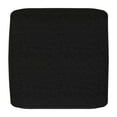 thumbnail image 2 of Simpli Home Chantal 24 inch Wide Contemporary Pouf in Black Boucle Fabric, 2 of 6