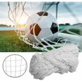 thumbnail image 2 of White Normal Size Football Goal Replacement Net for Training Exercise (Thickness 2 mm, Suitable for 5 People), 2 of 5
