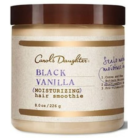 Moisturizing Black Hair - Black Vanilla Moisturizing Hair Smoothie by Carol's Daughter for Unisex - 8 oz Hair Smoothie