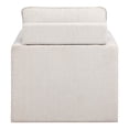 thumbnail image 4 of Furniture of America Olive Linen Fabric Swivel Armchair in Beige, 4 of 8