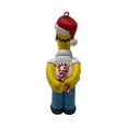 thumbnail image 4 of The Simpson's Homer Simpson with Candy Cane in Mouth Christmas Ornament, 4 of 4