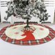 thumbnail image 3 of Xihbxyly Despacho de Almacén Falda para Árbol de Navidad de Tela No Tejida de Calidad de Lino Delantal Adorno para Árbol, 3 of 5