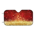 thumbnail image 7 of Balery Red Gold Glitter Print Car Windshield Sun Shade,Windshield Sunshade for Car Pickup Truck SUV Accessories-Medium, 7 of 7