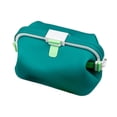 thumbnail image 3 of Silicone Lunch Box Make Up Pouch Microondas Bolsa de tocador Contenedor de almacenamiento de alimentos plegable Caja de bento para viajar RV Oficina Verde oscuro, 3 of 8