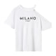 thumbnail image 1 of Camiseta de mujer Ropa de moda Camiseta de cuello redondo de ajuste regular para viajes uso diario SG, 1 of 7