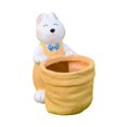thumbnail image 4 of Mornei Flower Pot Garden Figurine Container Decoration Sculpture Planter Pot for Living Yellow, 4 of 9
