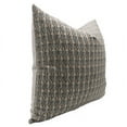 thumbnail image 2 of Fabdivine Block Print Throw Pillow Cover, 14x20 Inch Thick Linen Decorative Cushion Cover, Floral Print Boho Design Green Pillow Cover for Sofa and Couch, 2 of 5