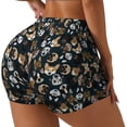 thumbnail image 2 of Vsdgher Dogs print Workout Shorts for Women Seamless Soft Smooth Gym Yoga Scrunch Active Exercise Fitness Shorts, 2 of 8