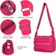thumbnail image 4 of Crossbody Bag for Women Waterproof Shoulder Bag Messenger Bag Casual Nylon Purse Handbag, 4 of 5