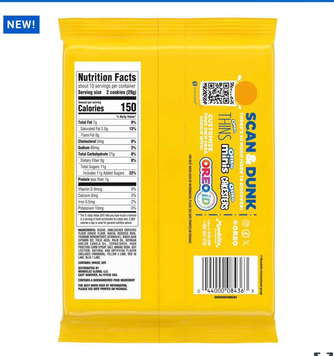 Oreo Apple Pie A La Mode Cookies, 2 Pack, 10.68 oz