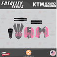 thumbnail image 2 of Kalair GFX Graphics Kit for Ktm 50SX MINI SX50 (2020-2023) Fatality Series, 2 of 5