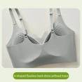 thumbnail image 6 of Wancir Full Coverage Bra for Women No Underwire Back Fat Smoothing Seamless Comfortable Bra Padded Wireless Support Bra, 6 of 9