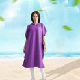 thumbnail image 2 of Poncho de Surf Secado Rápido Sunnimix Playa Vela Surf L XL Morado, 2 of 7