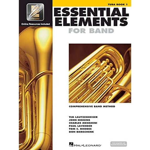 Pre-Owned Essential Elements for Band - Tuba Book 1 with Eei Book/Online Media (Paperback) 0634003259 9780634003257