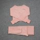 thumbnail image 1 of Traje de Yoga de 2 piezas, ropa deportiva sin costuras, ropa de gimnasio, chándal, Top corto de manga larga, mallas para mujer, conjuntos de Yoga para entrenamiento físico, 1 of 5
