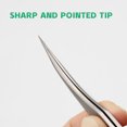 thumbnail image 3 of Dolphin Tweezers for Eyelash Extension Tools MSA-18, 3 of 6