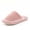 Pink, variant on JACKSHIBO Memory Foam House Slippers for Women Men Soft Floor Fuzzy Slippers