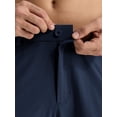 thumbnail image 5 of MIER Men's Stretch Golf Pants 30" Lightweight Classic Fit Dress Pants, Water-Resistant Casual Work Slacks, Navy, 30W x 30L, 5 of 7