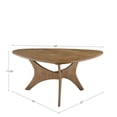 thumbnail image 5 of CoSoTower Triangle Wood Coffee Table, 5 of 9