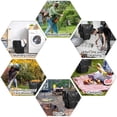 thumbnail image 5 of Soporte para bolsas de basura de jardín Apuakthei, soporte para bolsas de basura para exteriores, marco de soporte para bolsas de basura de jardín de metal resistente con capacidad de 30 a 45, 5 of 5
