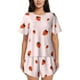 thumbnail image 1 of Fotbe Strawberry Conjunto de Pijama Estampado para Mujer, 2 Piezas, Ropa de Dormir con Camiseta de Manga Corta y Shorts Suaves-Medium, 1 of 6