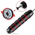 thumbnail image 5 of MRX BOXING & FITNESS Speed Jump Rope for Men, Women & Kids Tangle-Free Adjustable Steel Cable with Smooth Ball Bearings, and Comfortable Foam Handles for Full-Body, 5 of 15