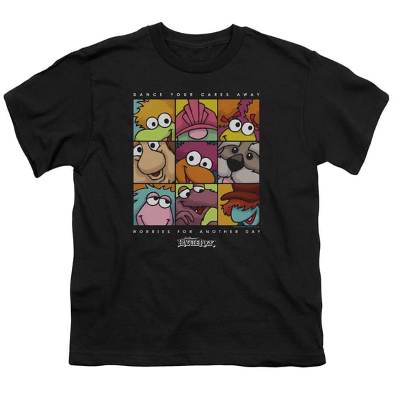 Fraggle Rock - Squared - Youth Short Sleeve Shirt - Medium