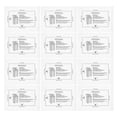 thumbnail image 2 of 12PCS Paper Shredder Lubricant Sheets Shredder Lubricating Oil Portable Paper TypeXL17534, 2 of 6