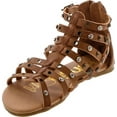 thumbnail image 3 of Kensie Girl Brand Fashion Gladiator Sandals with Studs, 3 of 4