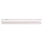 Westcott 12" Data Processing Magnifying Ruler, Clear, High School, Not Bulk 1-Count