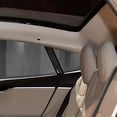 thumbnail image 4 of Tesla Model S Interior Rear Pillar Carbon Fiber Stickers, 2012-2020, 4 of 5