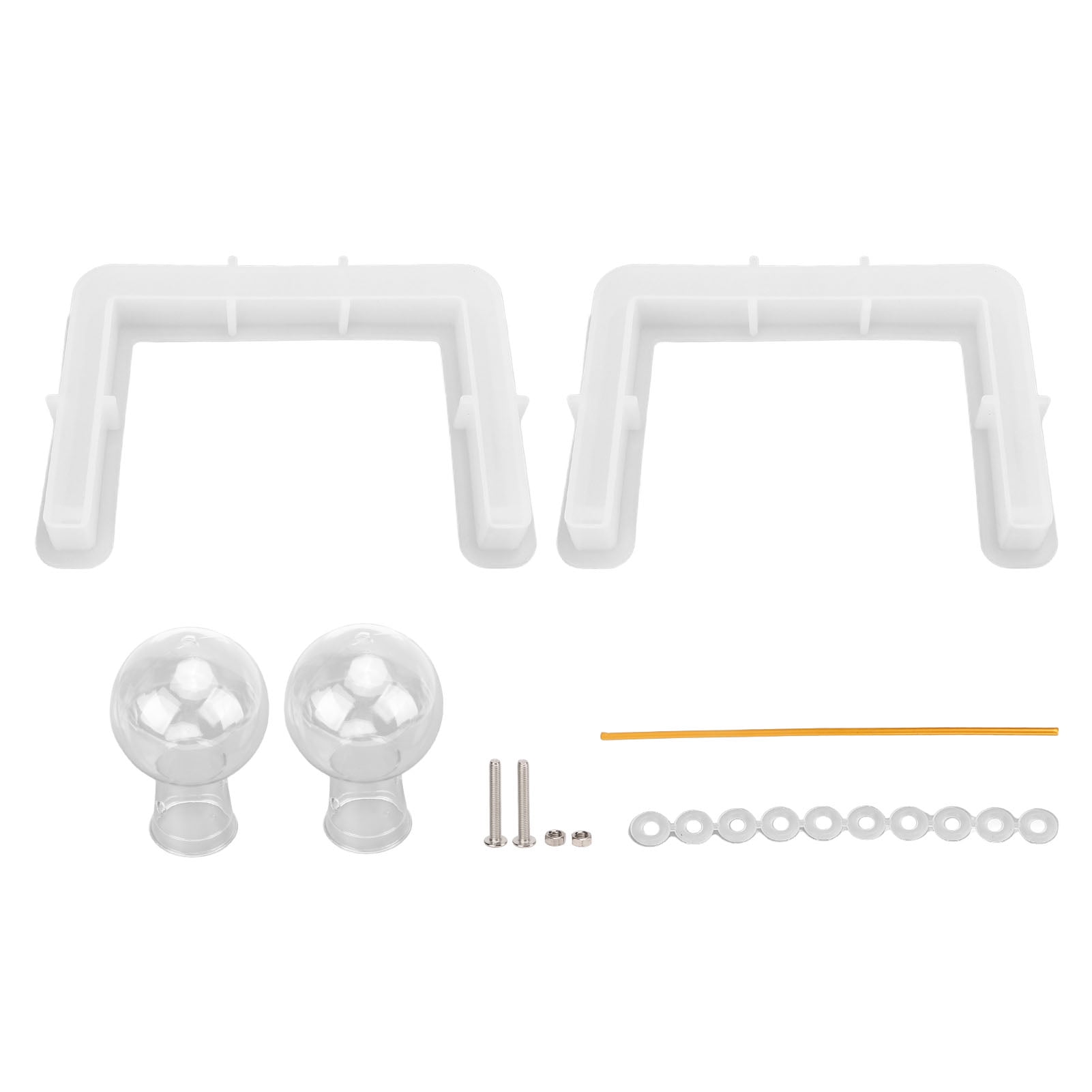 Resin Vase , Recyclable Silicone Vase U Shape Tear Resistant Silicone