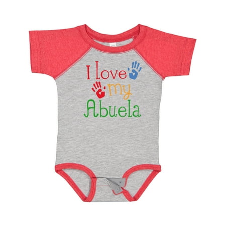 

Inktastic I Love My Abuela Gift Baby Boy or Baby Girl Bodysuit