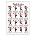 thumbnail image 2 of Póster de ejercicios de Tai Chi caminando | Guía de Qigong para mujeres | Tabla de ejercicios de atención plena para gimnasio en casa, 2 of 7